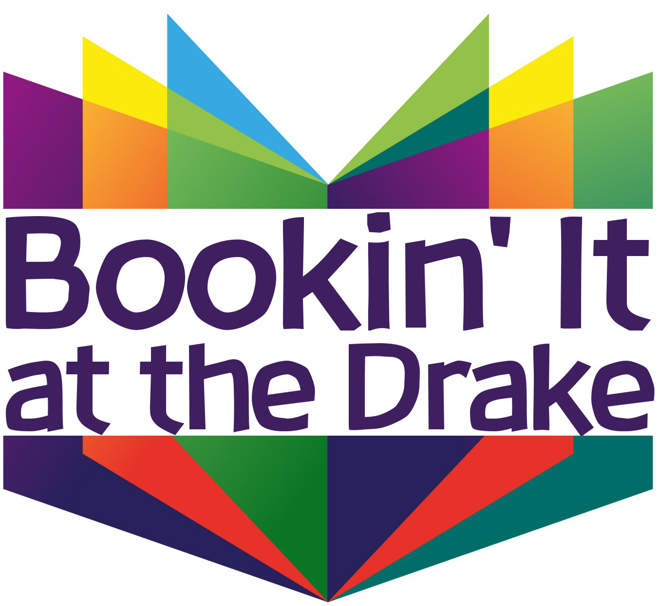 colorful logo of an open book